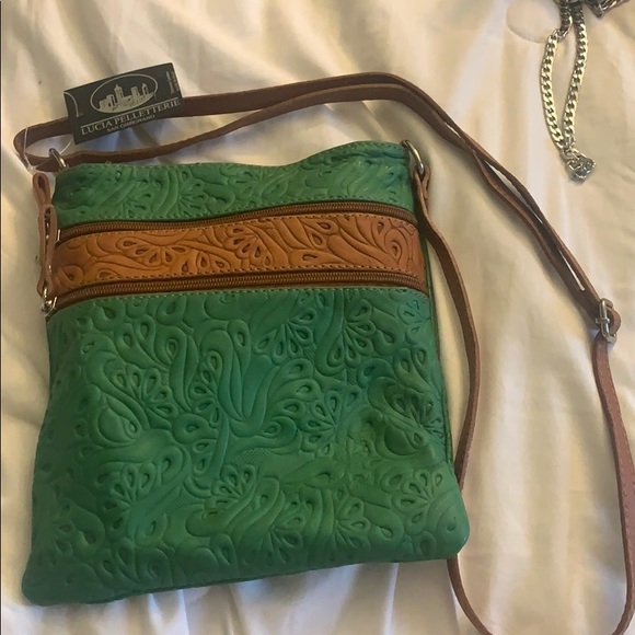 Real Italian leather bag - Picture 1 of 4